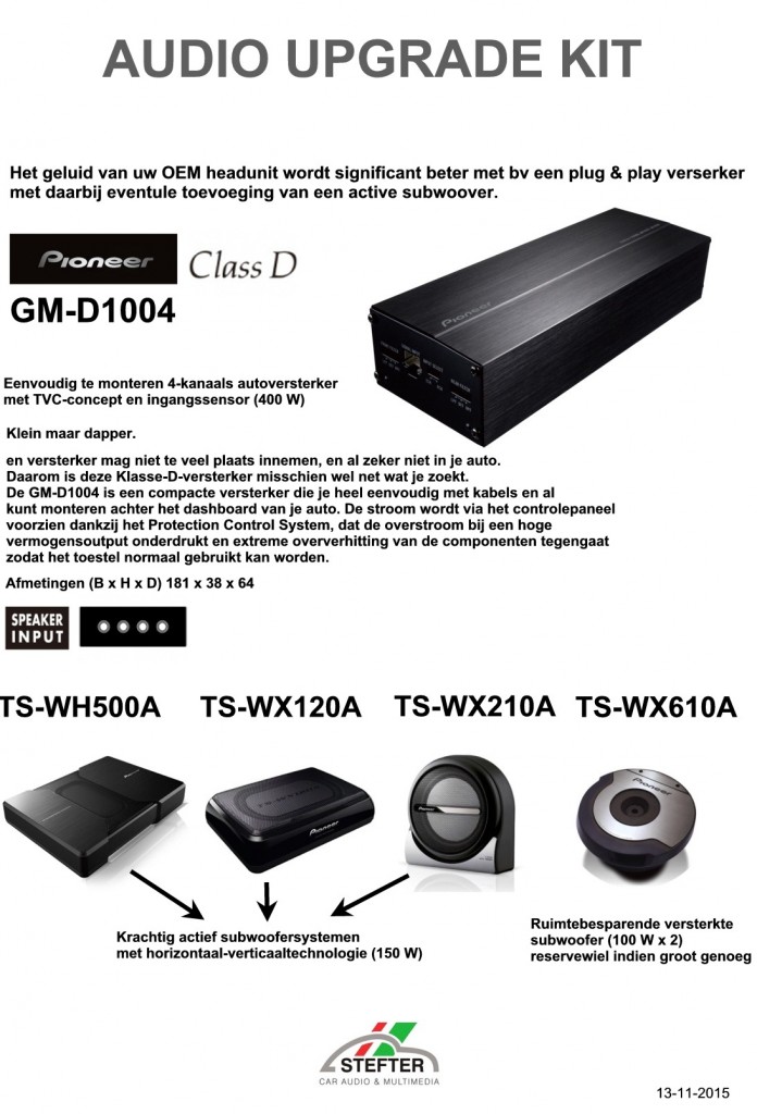 audio upgrade