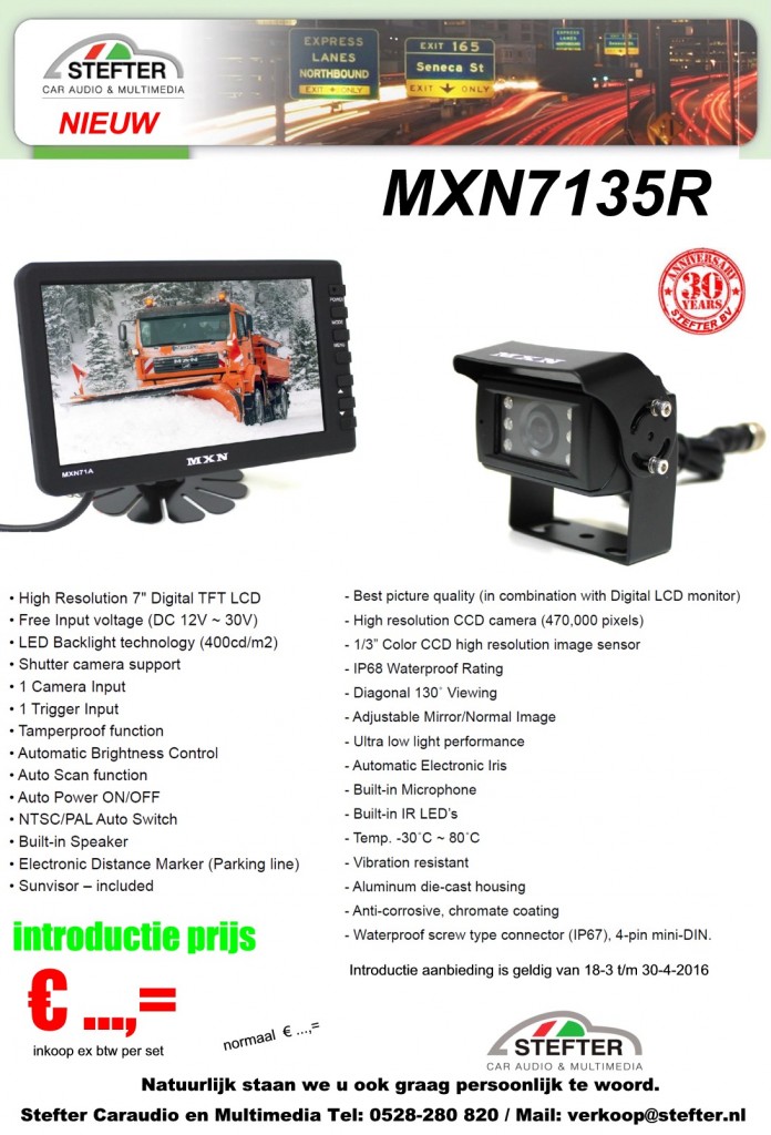 Cameraset MXN7135R wp