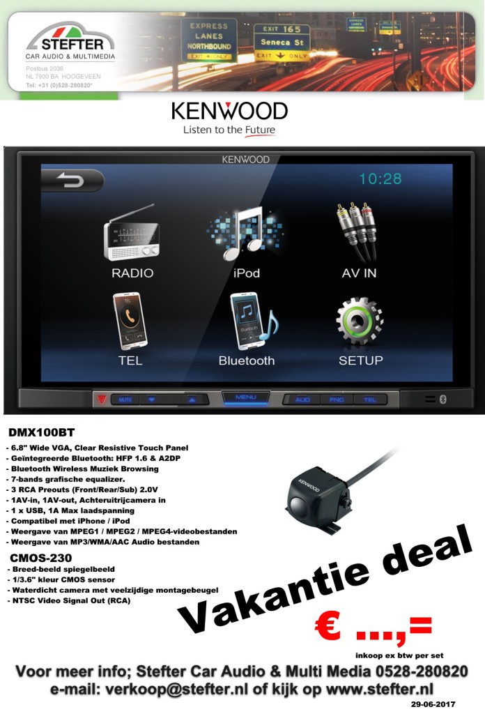 kenwood vakantie deal zp